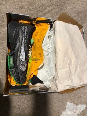 Nike Men’s Black & Green OFF -White